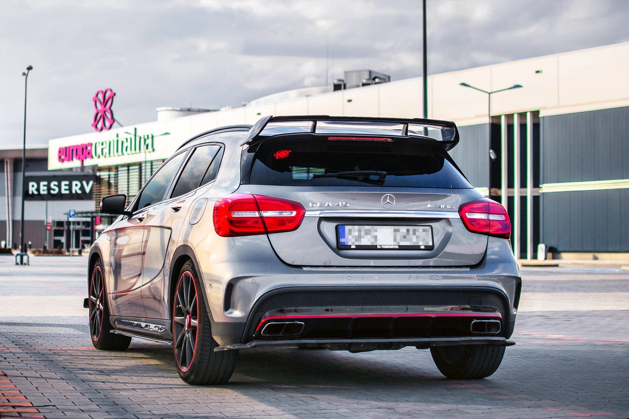 Przedluzenie Spoilera Do Mercedes Benz Gla 45 Amg Suv X156 Przedlift Textured Nasza Oferta Mercedes Gla X156 Amg Maxton Design