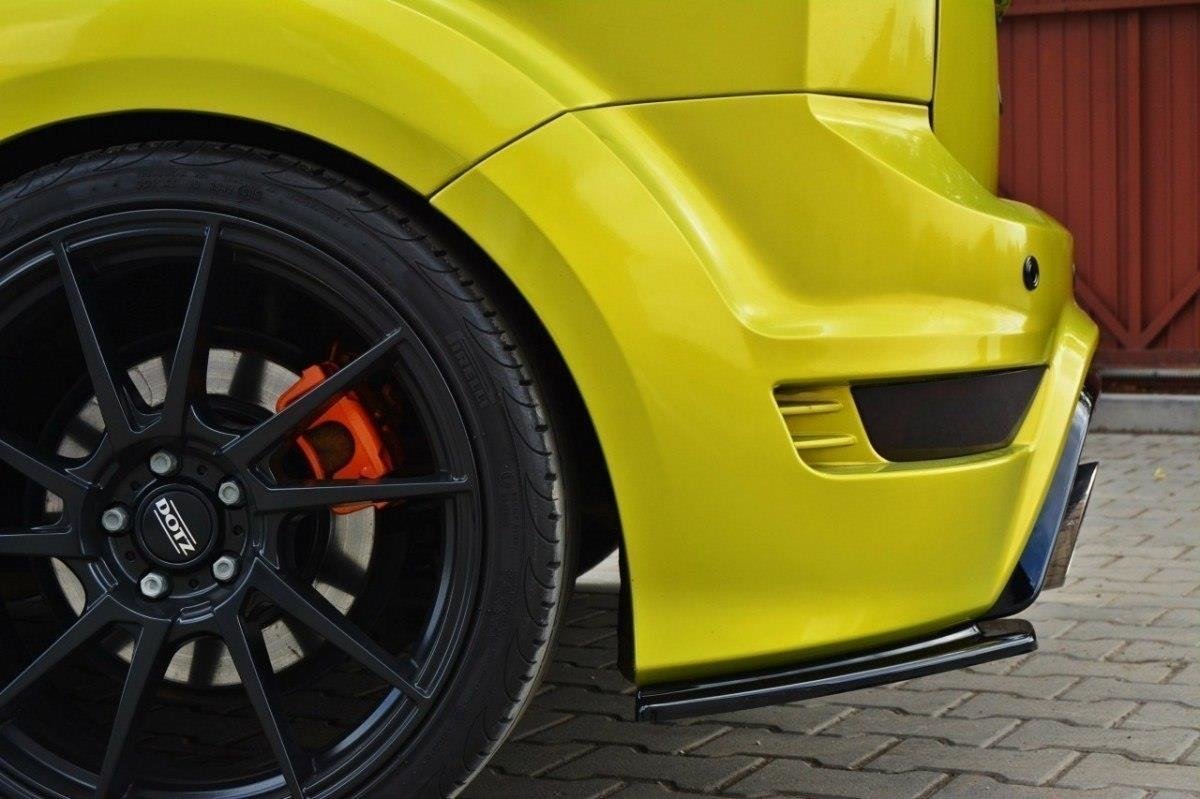 Splittery Tylne Boczne Ford Focus RS Mk2 Gloss Black