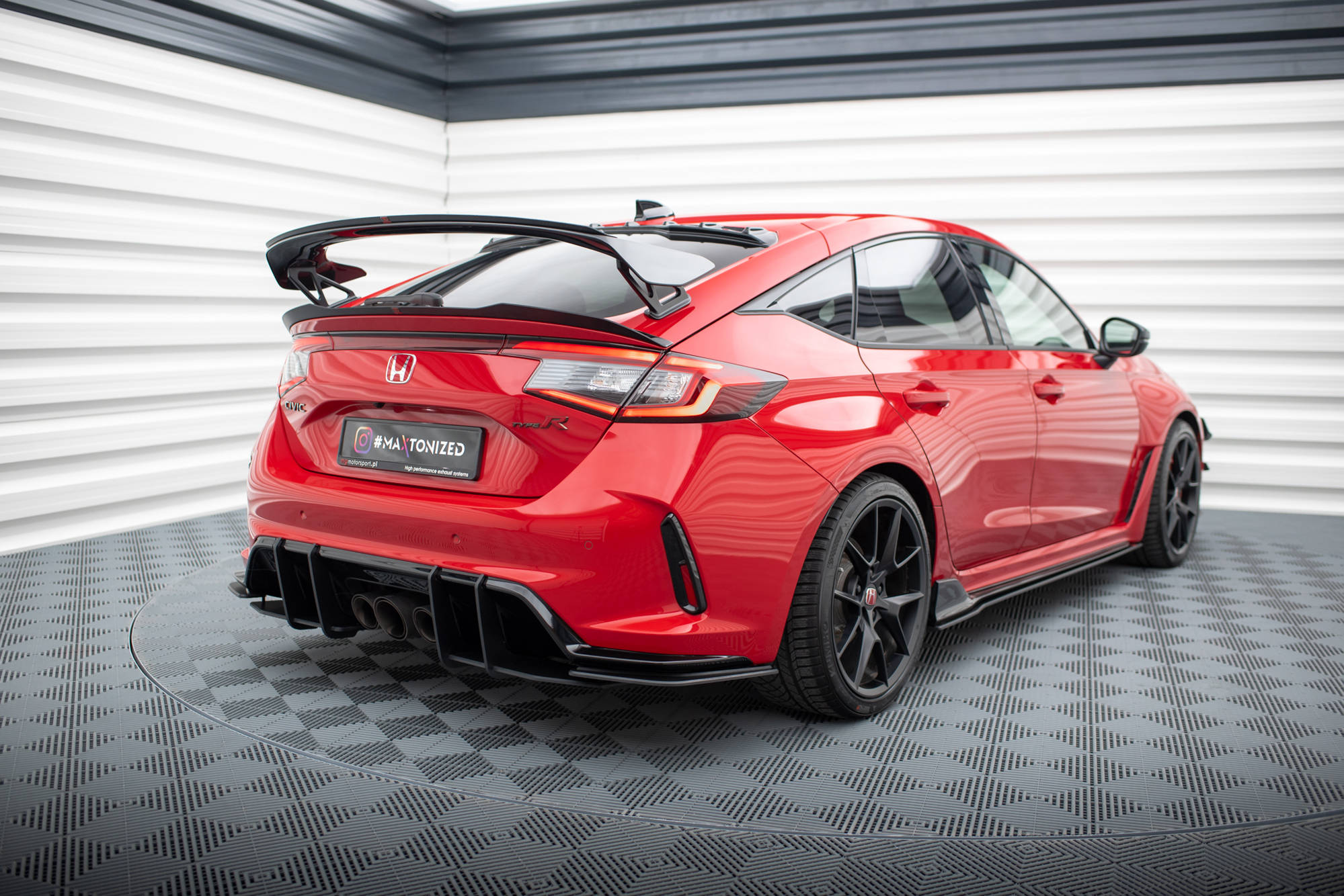 Splittery Tylne Boczne Street Pro Honda Civic Type R Mk Nasza