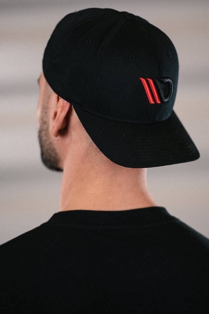 Czapka Black/Red Logo