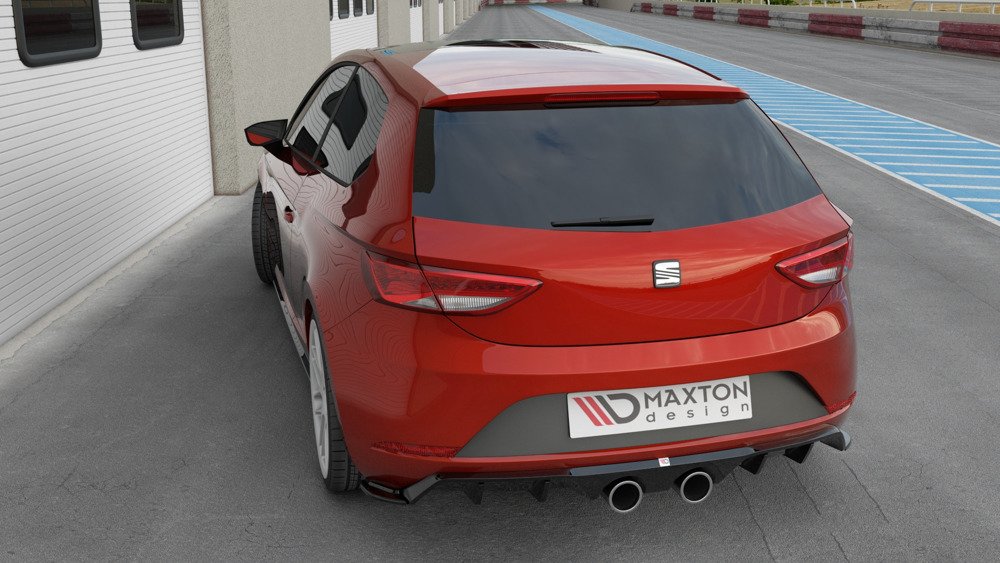 Dokładka Tylna V.2 Seat Leon Cupra Mk3 FL Hatchback