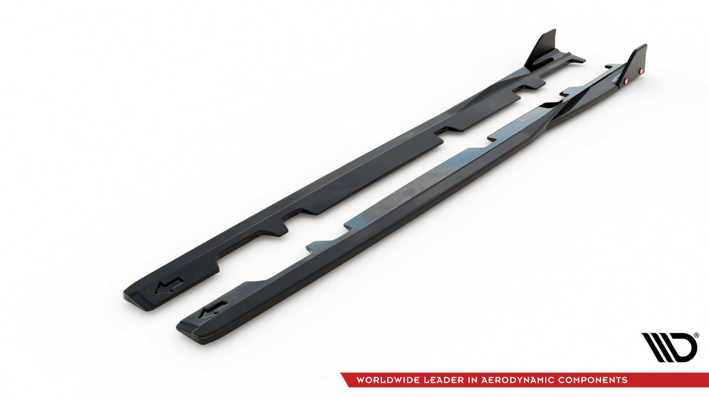 Dokładki Progów V.2 + Flaps Ford Fiesta ST / ST-Line