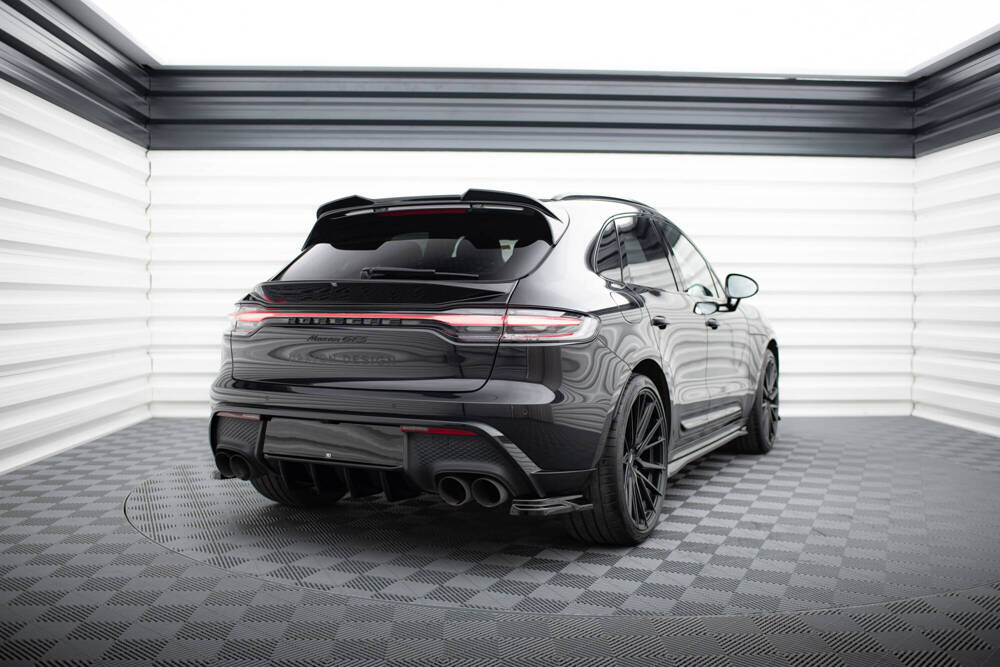 Dolne Przedłużenie Spoilera 3D Porsche Macan GTS Mk1 Facelift 2