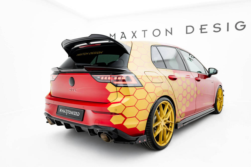 Dolny Spoiler Cap 3D Volkswagen Golf GTI / GTI Clubsport / R / R-Line / GTE / GTD Mk8 / Mk8 Facelift