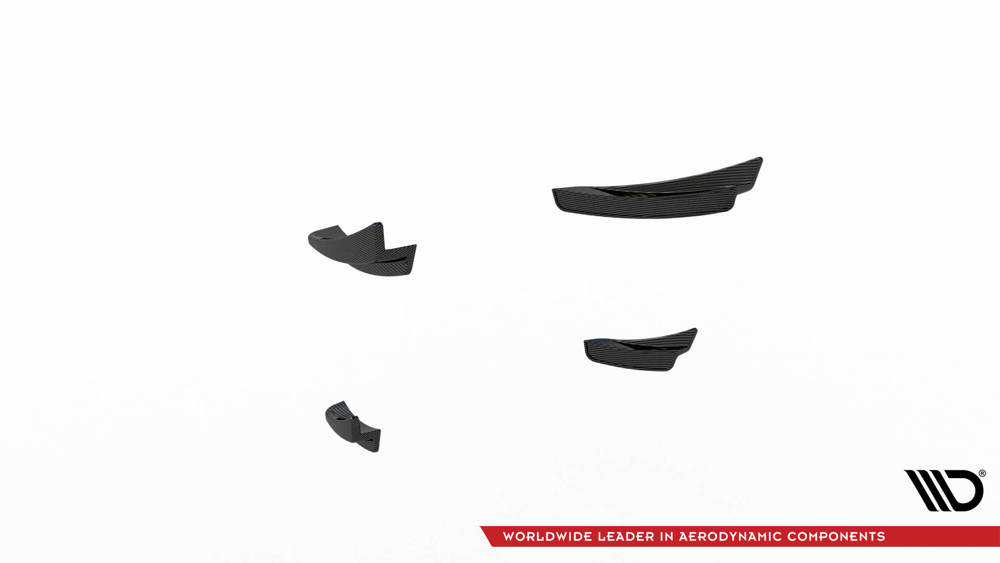 Karbonowe Canards(owiewki przedniego zderzaka) Prepreg BMW 1 F40 M-Pack/ M135i