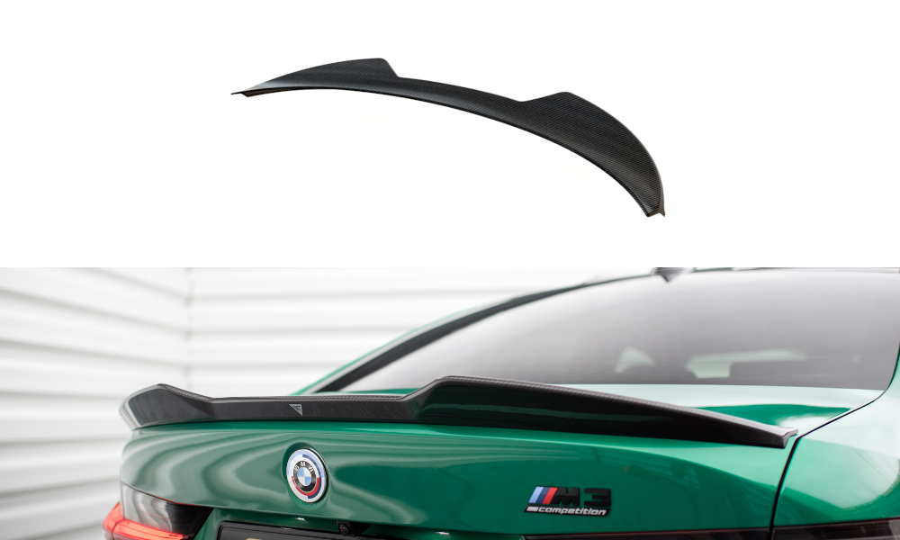 Karbonowy Spoiler Tylnej Klapy Prepreg BMW M3 G80 / M340i G20 / 3 M-Pack G20 / 3 Standard G20