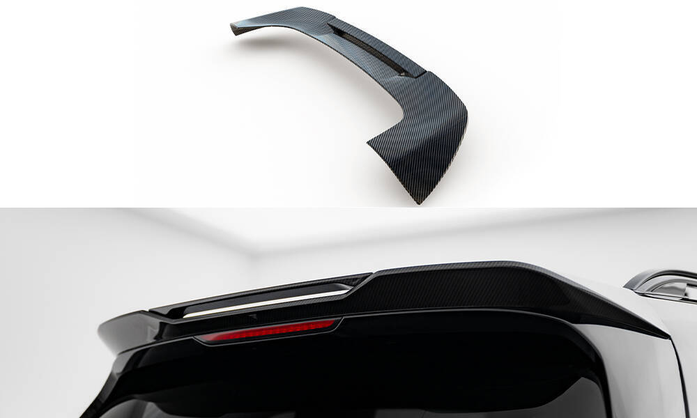 Karbonowy Spoiler Tylnej Klapy Prepreg BMW X7 M-Pack G07 Facelift