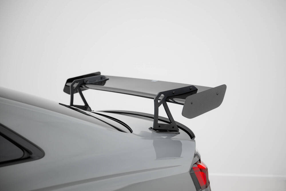 Karbonowy Spoiler Z Górnymi Mocowaniami + LED Audi A5 / A5 S-Line / S5 / RS5 Coupe F5 / F5 Facelift