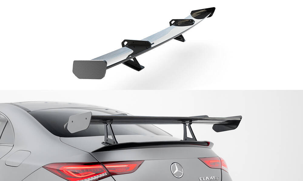 Karbonowy Spoiler Z Górnymi Mocowaniami Mercedes-Benz CLA Coupe C118 / C118 Facelift