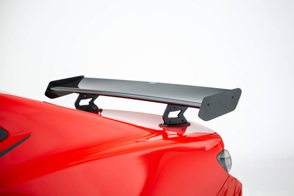 Karbonowy Spoiler Z Wewnętrznymi Wspornikami + LED Chevrolet Camaro SS Mk6 Facelift