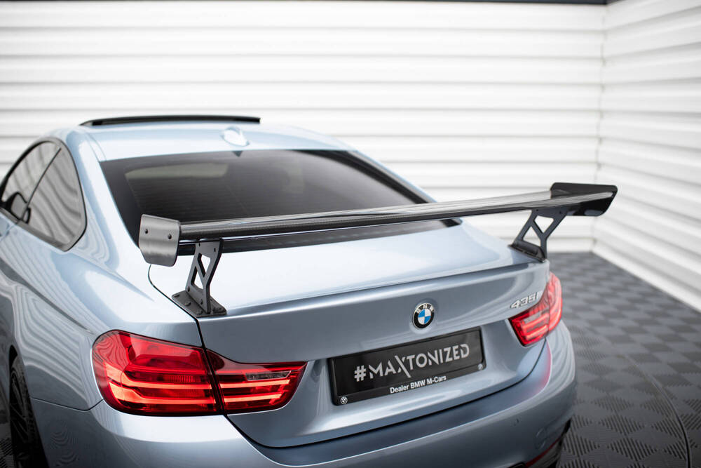 Karbonowy Spoiler Z Zewnętrznymi Wspornikami BMW 4 F32 / 4 F32 M-Pack Coupe 