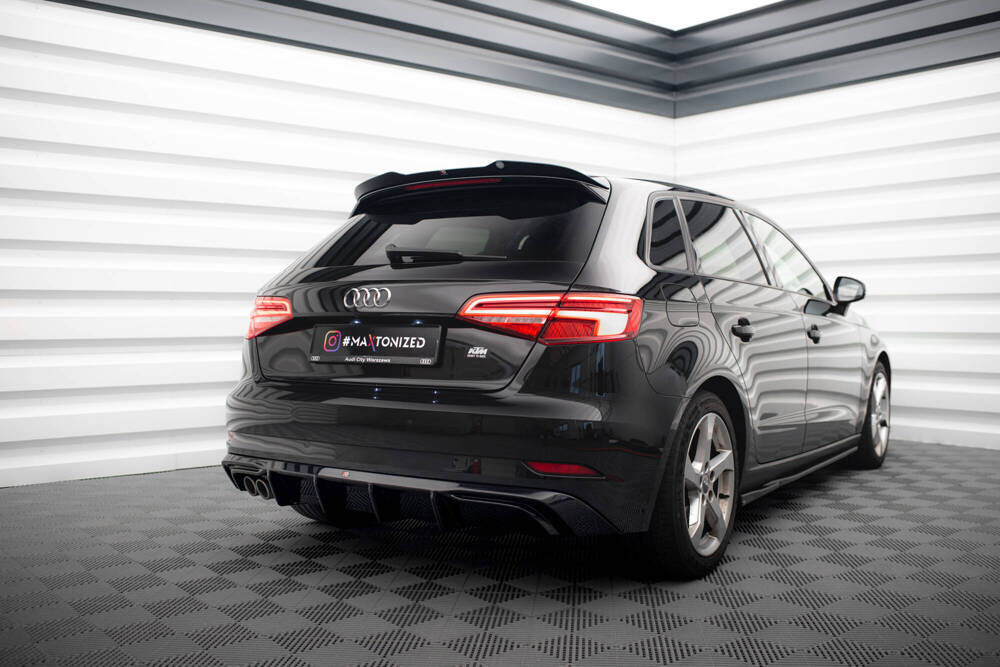 Przedłużenie Spoilera Audi A3 Sportback 8V Facelift