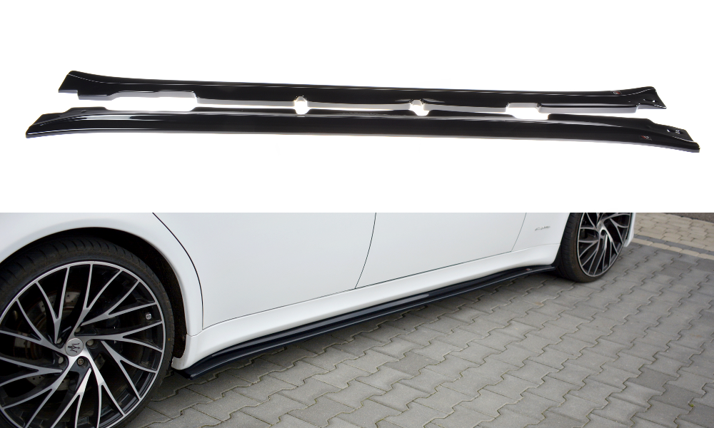 SIDE SKIRTS DIFFUSERS MASERATI QUATTROPORTE MK5 FACELIFT 