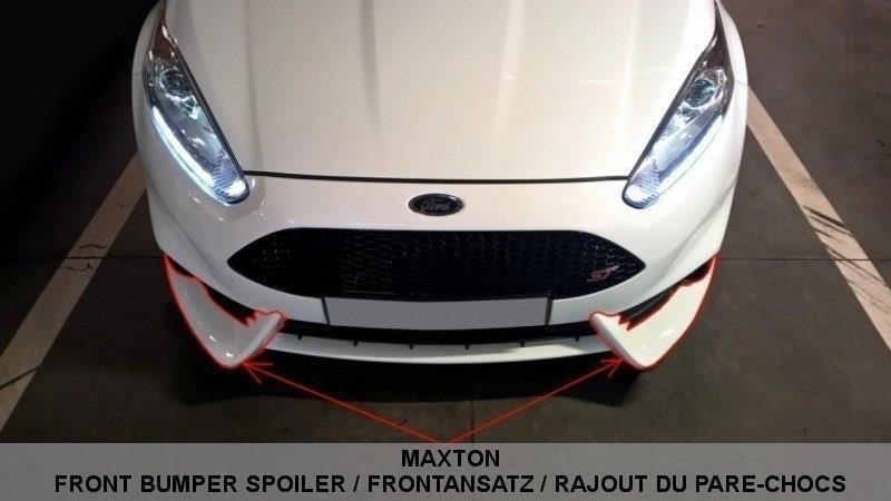 Splitter Przedni Ford Fiesta ST Mk7 FL (Do Zderzaka Maxton Design)