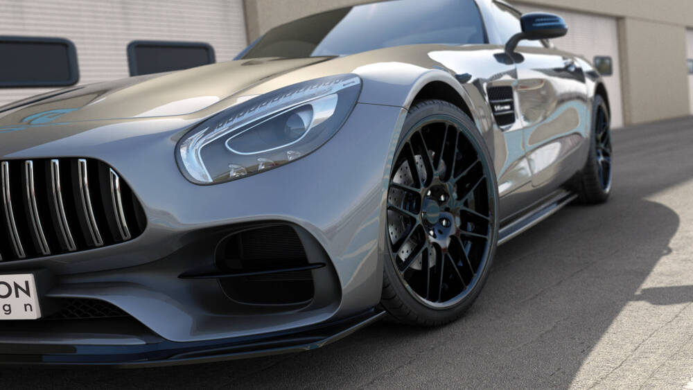 Splitter Przedni Mercedes-AMG GT S C190 Facelift