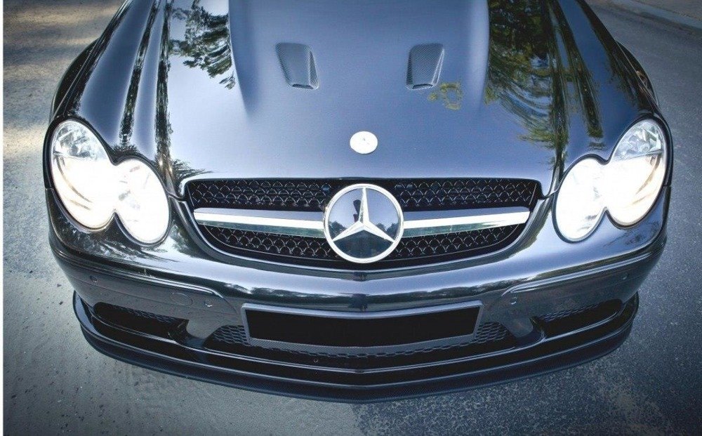 Splitter Przedni Mercedes CLK W209 Black (SL Black Series Look)