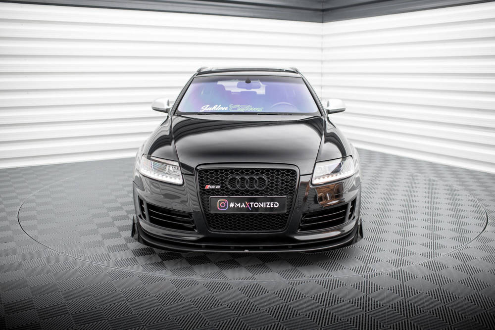 Splitter Przedni Street Pro + Flaps Audi RS6 Avant C6