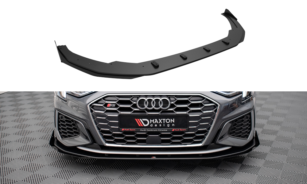 Splitter Przedni Street Pro + Flaps Audi S3 / A3 S-Line 8Y