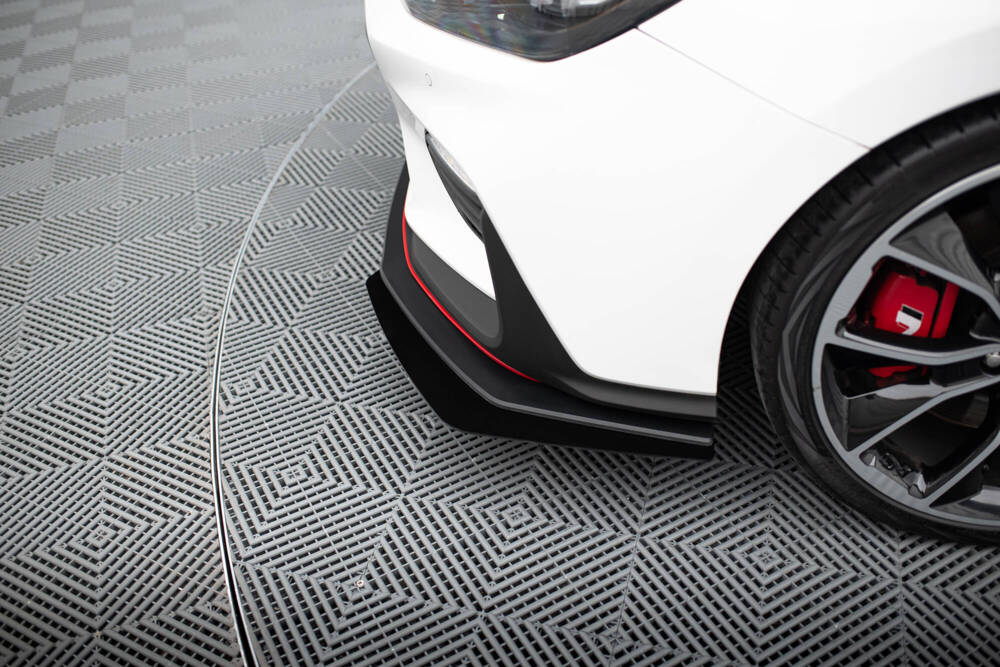 Splitter Przedni Street Pro + Flaps Hyundai I30 N Mk3 Hatchback / Fastback