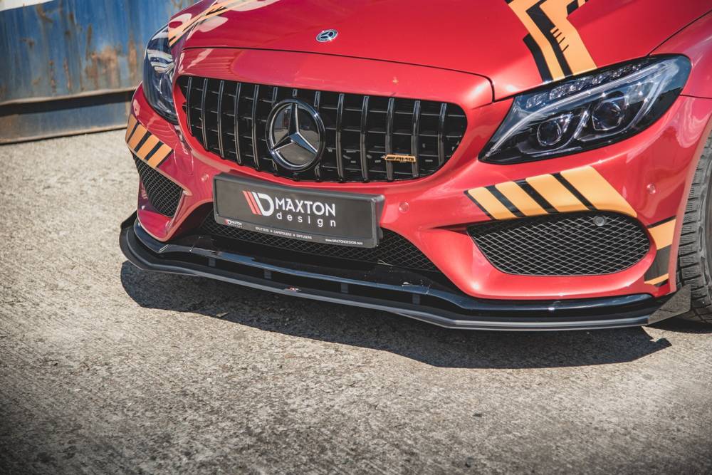 Splitter Przedni Street Pro + Flaps Mercedes-AMG C43 Coupe C205