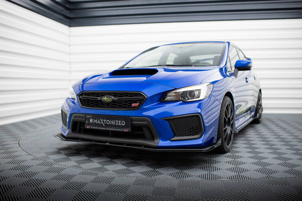 Splitter Przedni Street Pro + Flaps Subaru WRX STI Mk1 Facelift