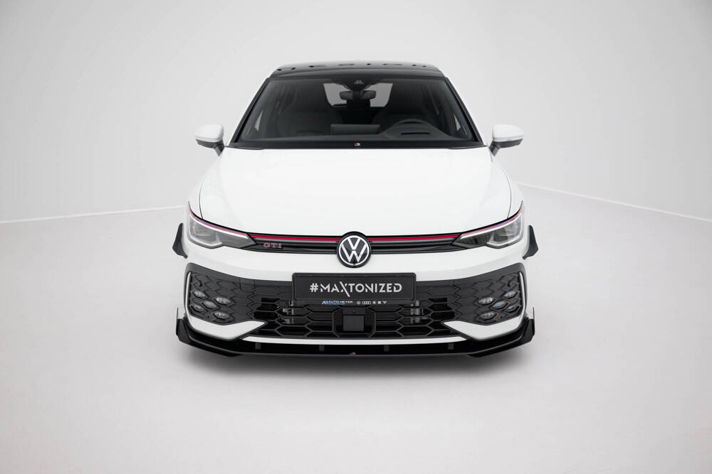 Splitter Przedni Street Pro + Flaps Volkswagen Golf GTI / GTE / R-Line Mk8 Facelift