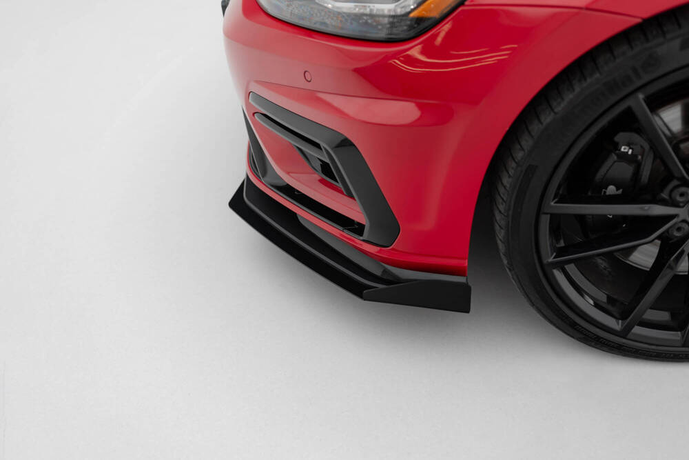 Splitter Przedni Street Pro + Flaps Volkswagen Golf R / R-Line Mk7 Facelift