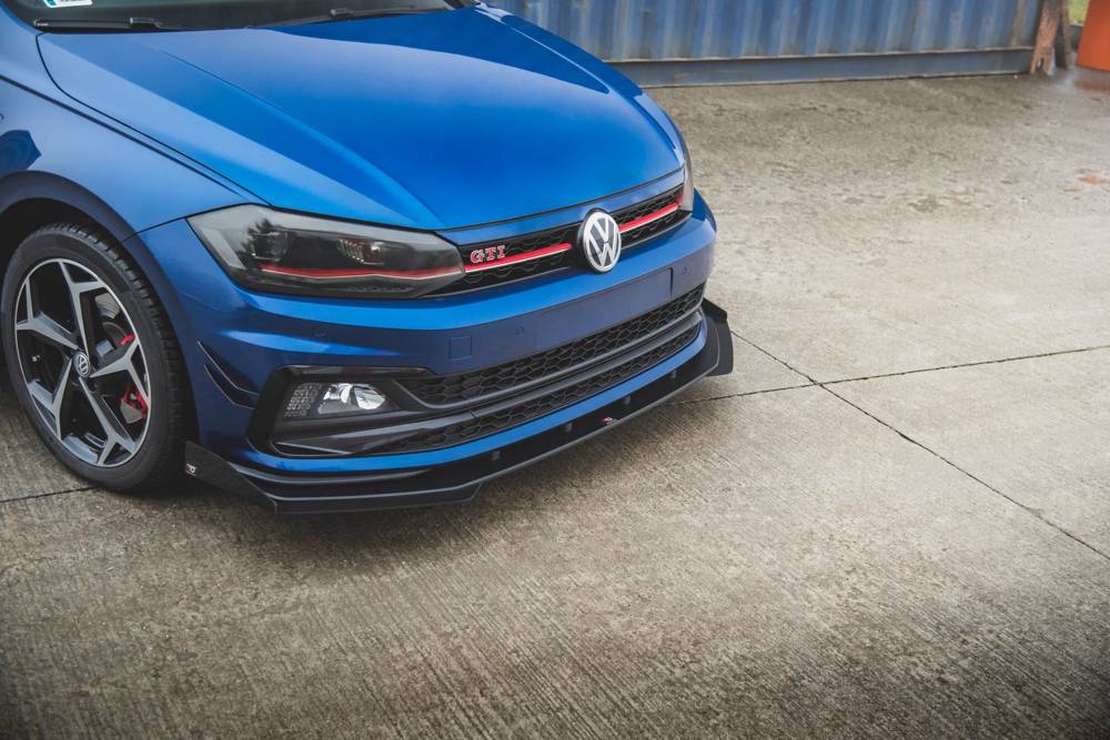 Splitter Przedni Street Pro + Flaps Volkswagen Polo GTI Mk6