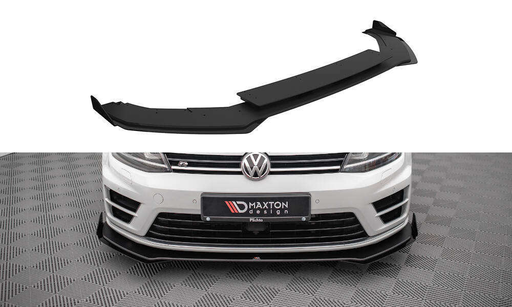 Splitter Przedni Street Pro V.1  + Flaps Volkswagen Golf R Mk7