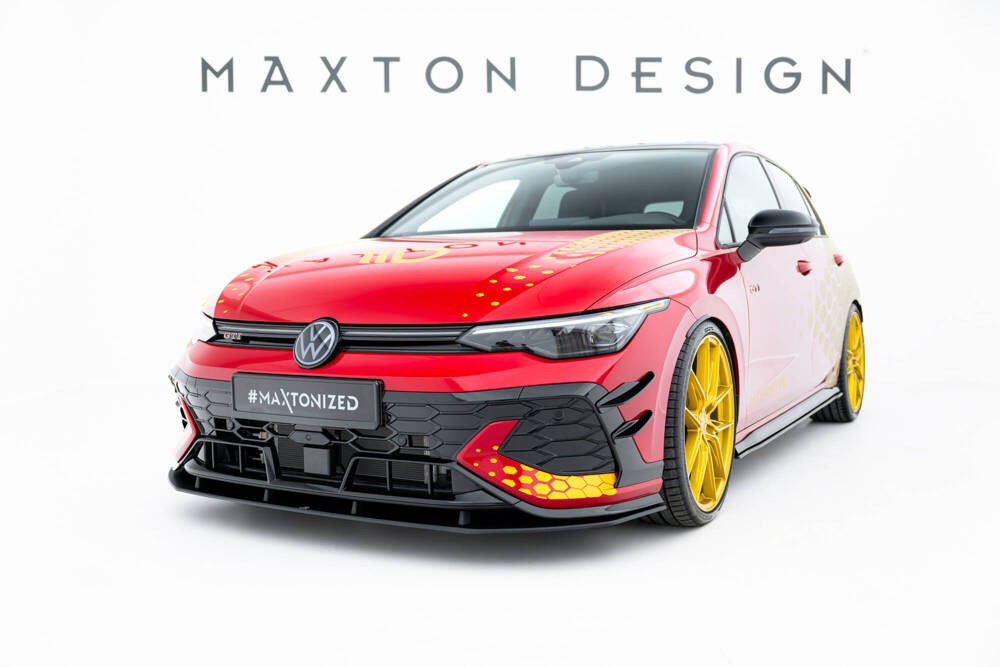 Splitter Przedni Street Pro Volkswagen Golf GTI Clubsport Mk8 Facelift