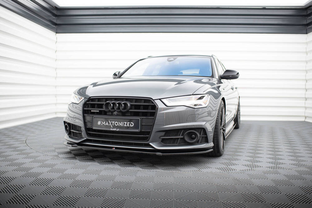 Splitter Przedni V.1 Audi A6 / A6 C7 S-line/ S6 C7 Facelift