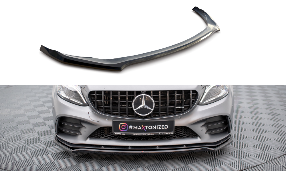 Splitter Przedni V.1 Mercedes-AMG C43 Coupe / Sedan / Estate C205 / W205 / S205 Facelift