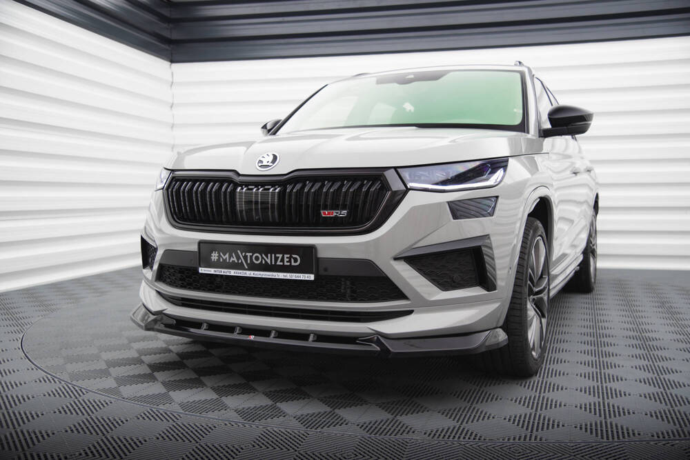 Splitter Przedni V.1 Skoda Kodiaq RS Mk1 Facelift