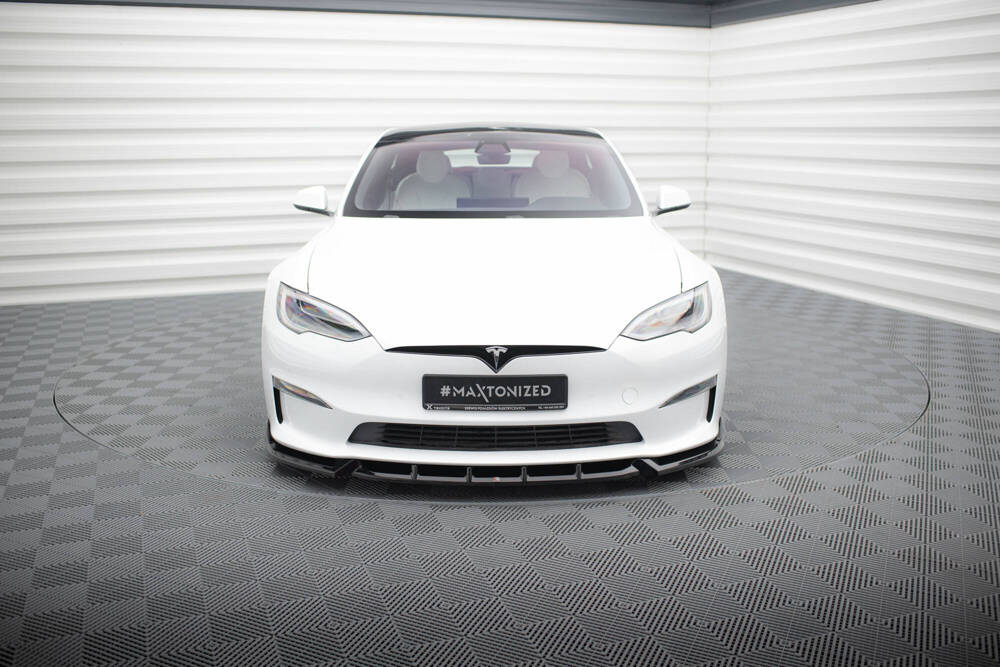 Splitter Przedni V.1 Tesla Model S Plaid Mk1 Facelift