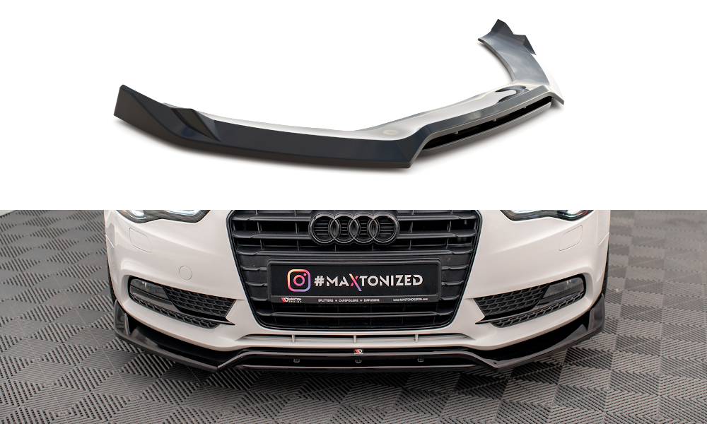 Splitter Przedni V.2 Audi A5 Coupe / Sportback 8T Facelift