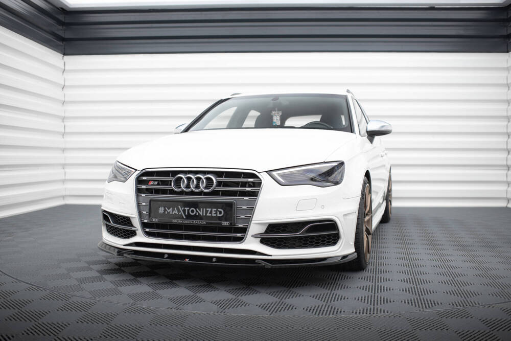 Splitter Przedni V.2 Audi S3 / A3 S-Line Sportback / Hatchback 8V