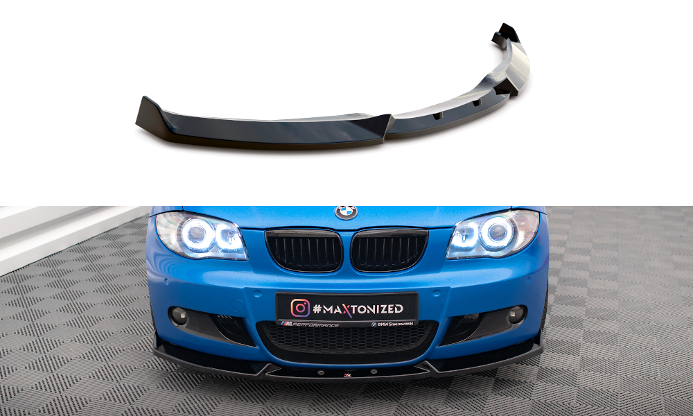 Splitter Przedni V.2 BMW 1 M-Pack E87 / E81 Facelift