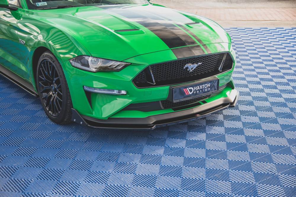 Splitter Przedni V.2 + Flaps Ford Mustang GT Mk6 Facelift