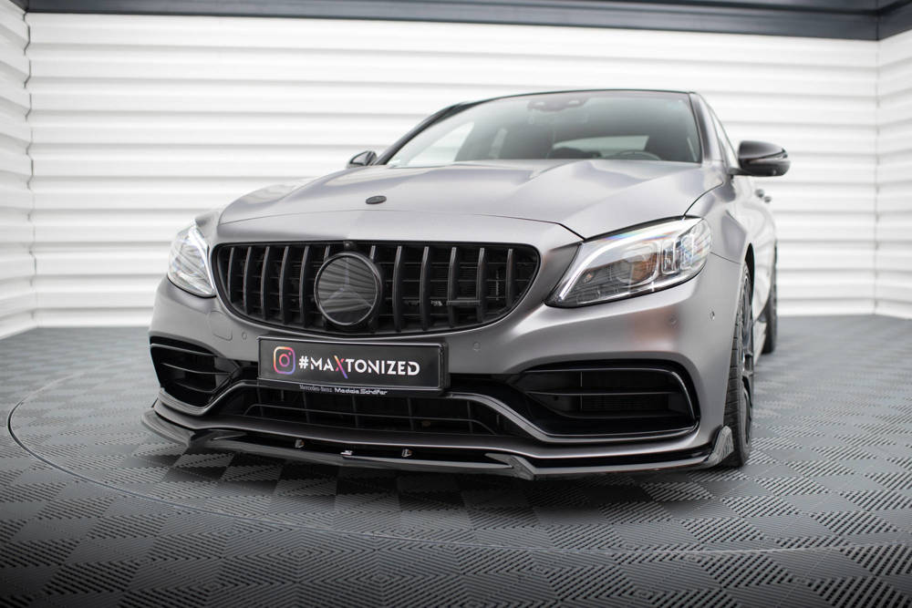 Splitter Przedni V.2 Mercedes-AMG C63 Sedan / Estate W205 Facelift