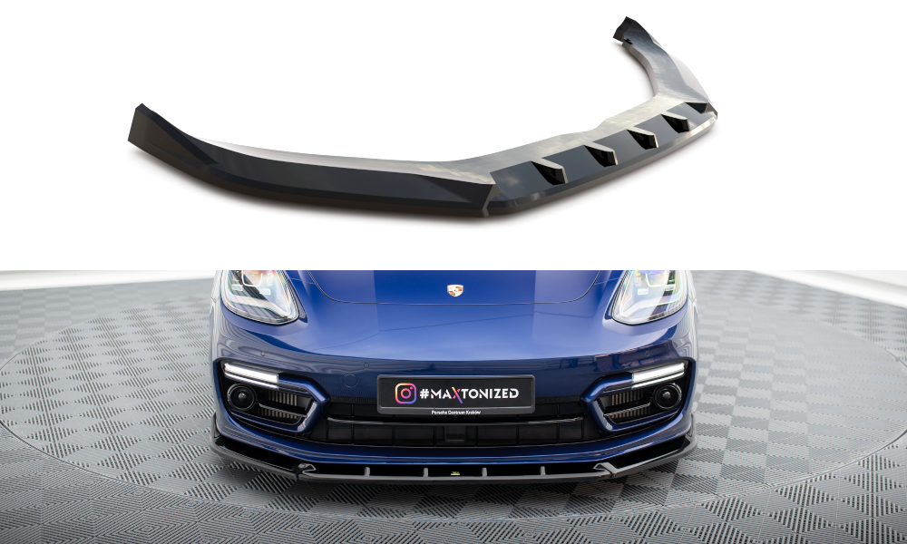 Splitter Przedni V.2 Porsche Panamera E-Hybrid 971 Facelift