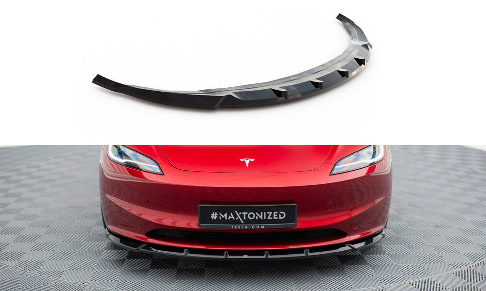 Splitter Przedni V.2 Tesla Model 3 Project Highland(Facelift)