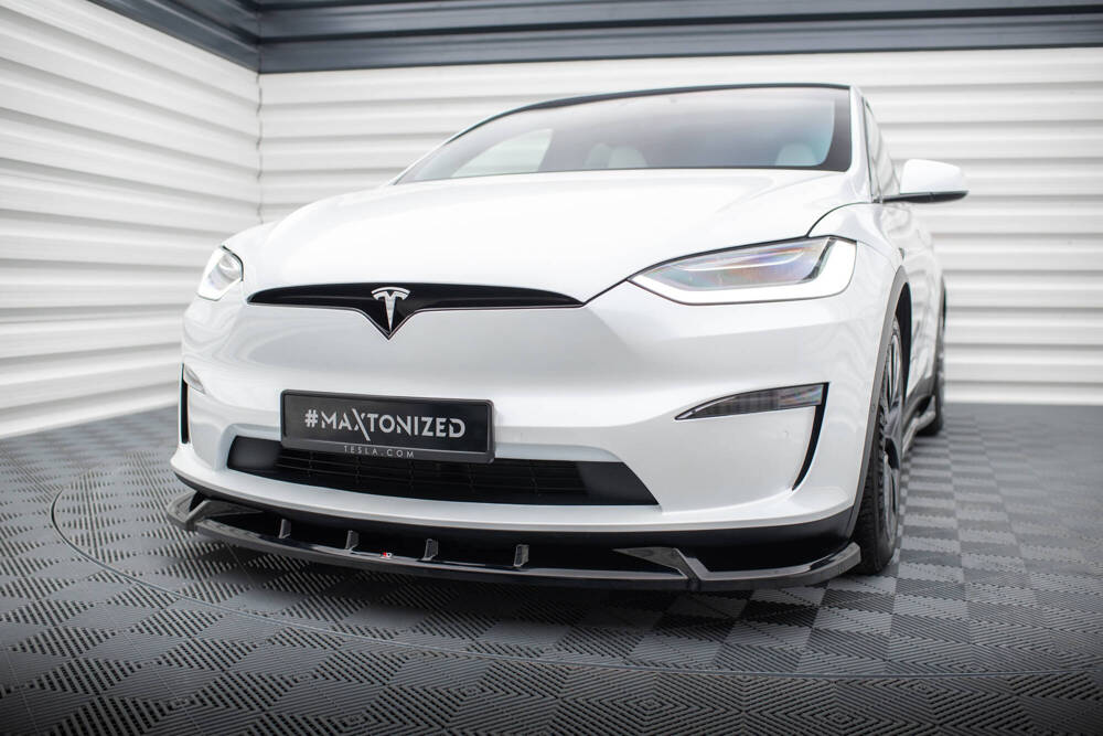 Splitter Przedni V.2 Tesla Model X Mk1 Facelift