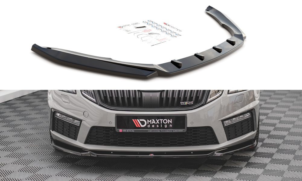 Splitter Przedni V.3 Skoda Octavia RS Mk3 Facelift