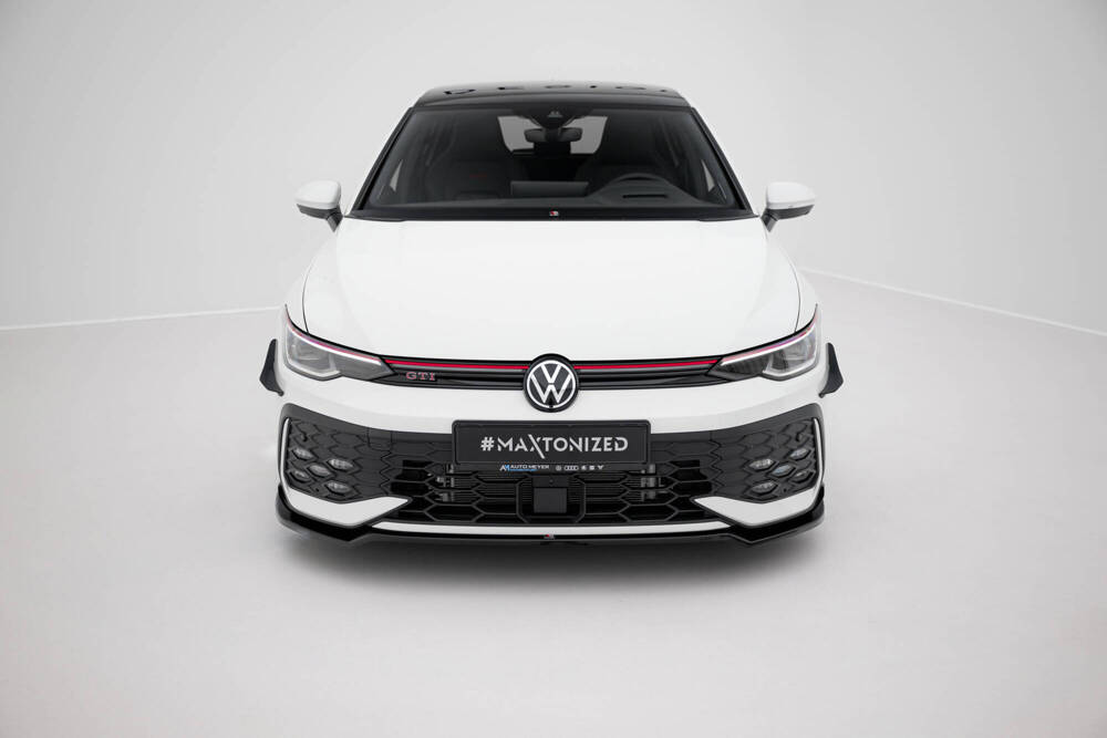 Splitter Przedni V.3 Volkswagen Golf GTI / GTE / R-Line Mk8 Facelift