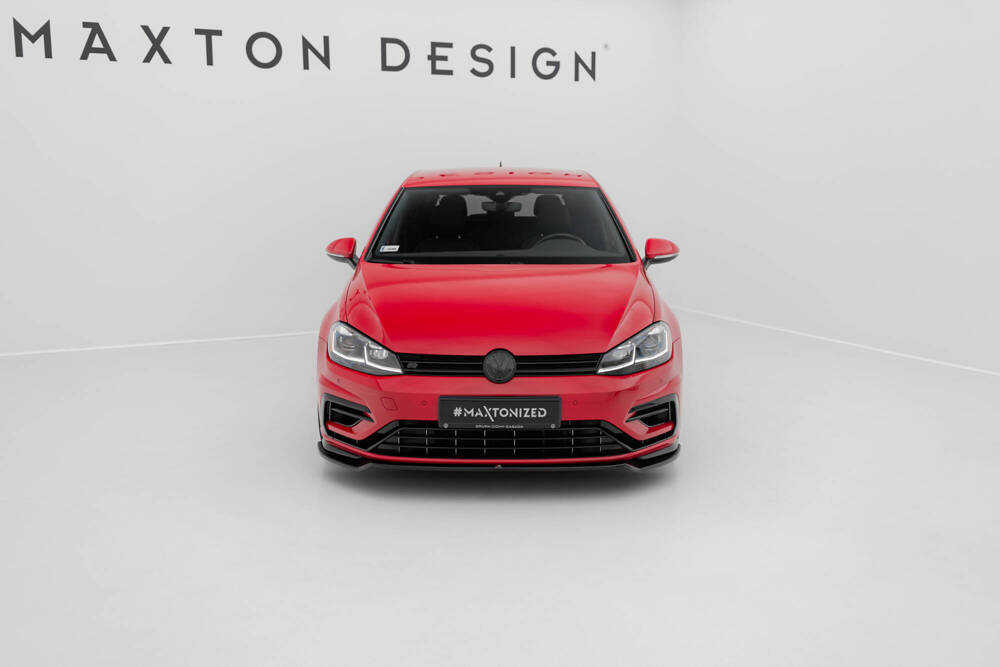 Splitter Przedni V.3 Volkswagen Golf R / R-Line Mk7 Facelift