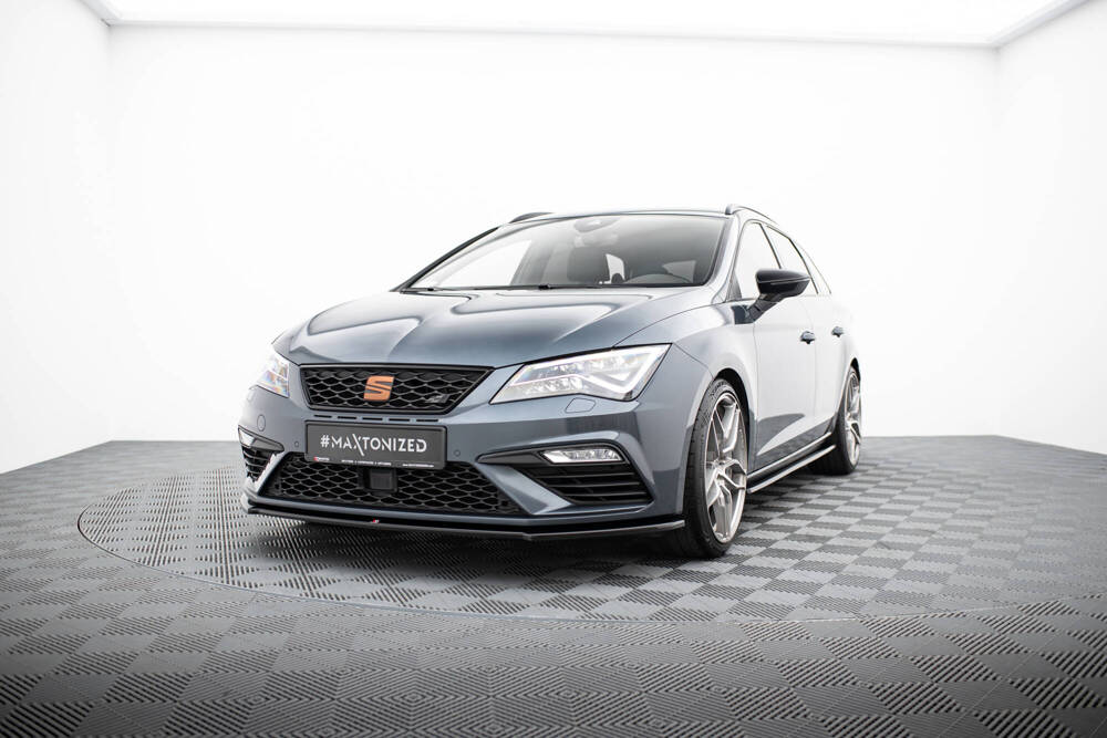 Splitter Przedni V.4 Seat Leon Cupra / FR Mk3 FL