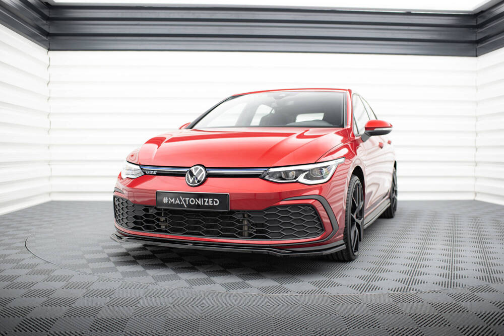 Splitter Przedni V.4 Volkswagen Golf GTI / GTE / GTD / R-Line Mk8