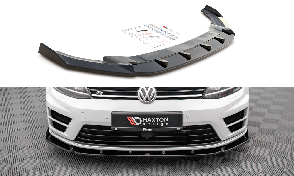 Splitter Przedni V.4 Volkswagen Golf R / R-Line Mk7