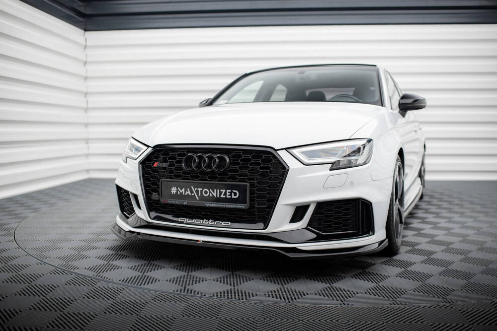 Splitter Przedni V.5 Audi RS3 Sedan 8V Facelift