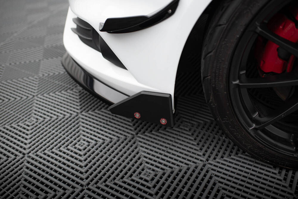 Splitter Przedni V.6 + Flaps Ford Fiesta ST Mk7 Facelift